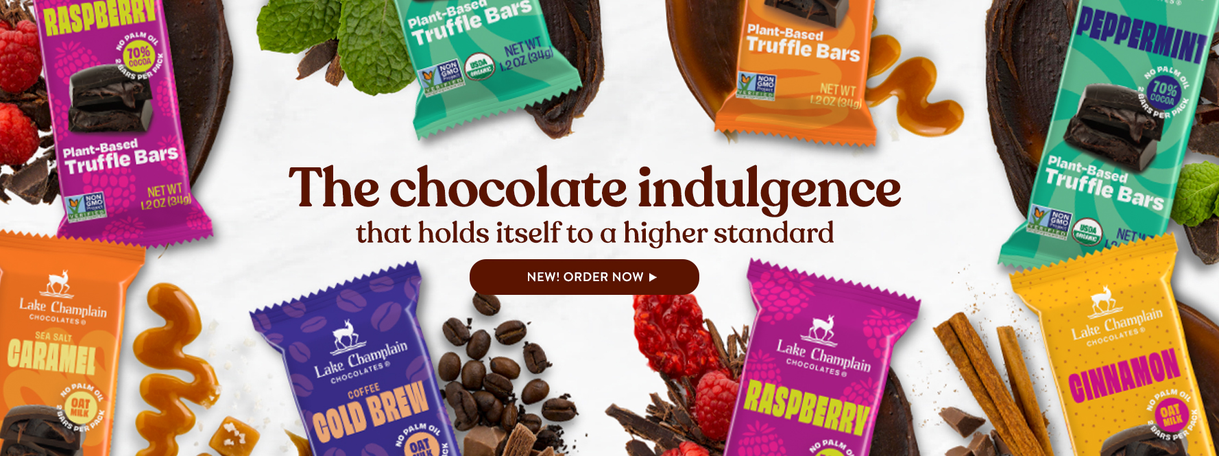 Pre-order NEW Plant-Based Truffle Bars Now