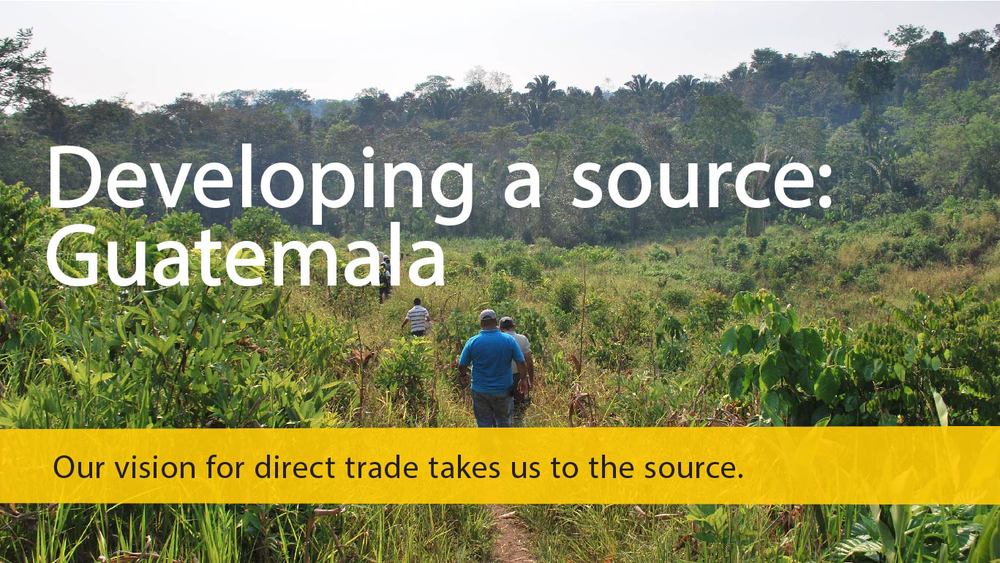 We think locally and act globally